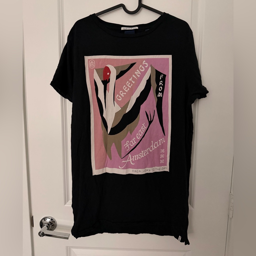 Scotch & Soda Black T-Shirt